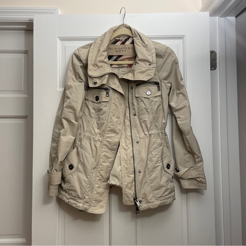 Burberry Brit Windbreaker Jacket XS